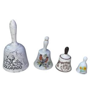 Bell Vintage Bundle Of Four Hershey Colorado Russ December 80s 90s Karol Western